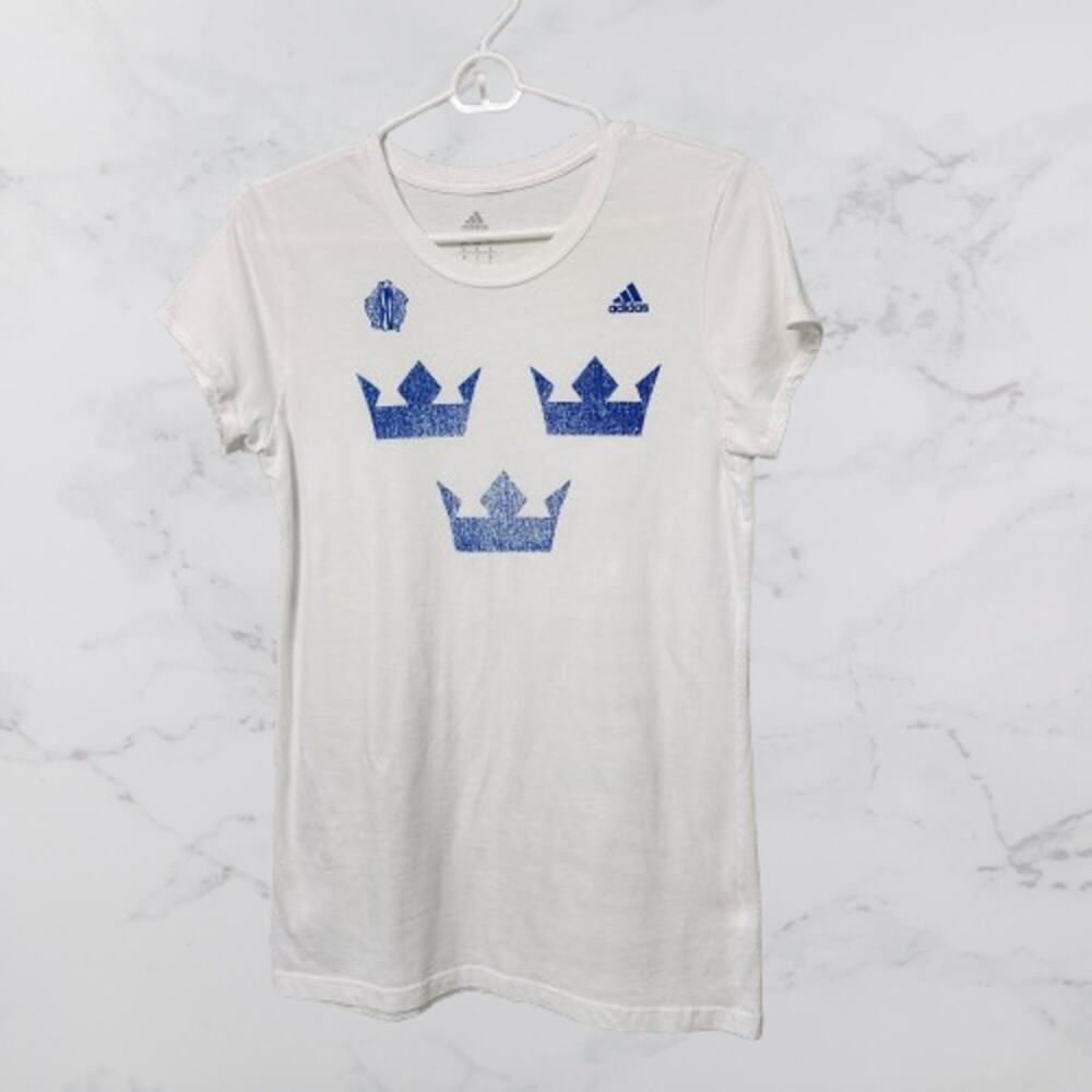 Adidas 2016 T-Shirt "Tre Kronor" Size Large